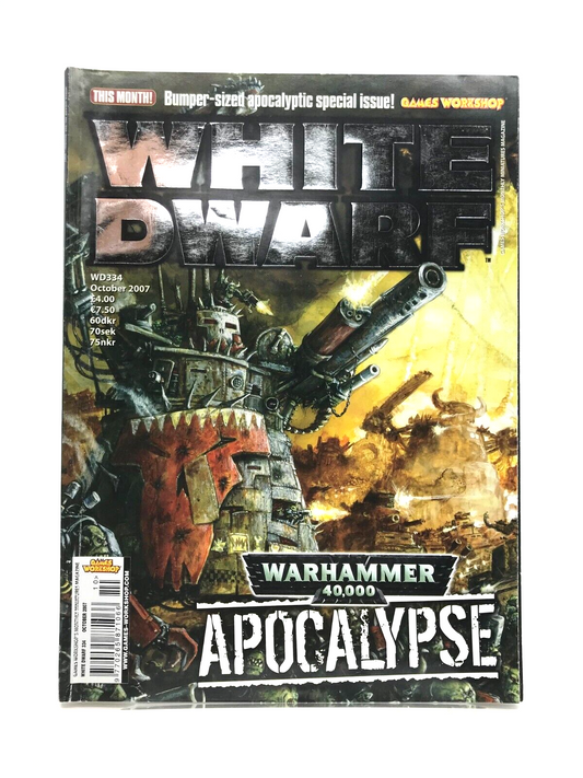 White Dwarf 334 Magazine Games Workshop Warhammer Fantasy 40,000 40K M520