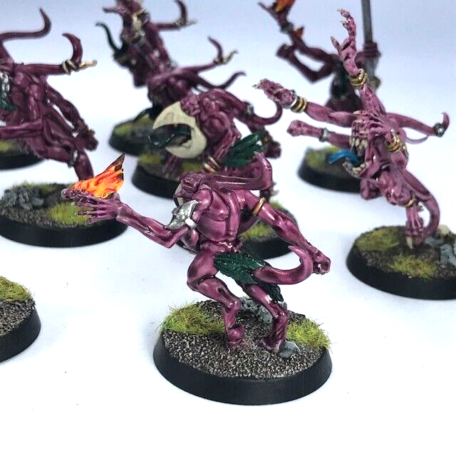 Pink Horrors of Tzeentch Chaos - Warhammer Age of Sigmar Painted C261