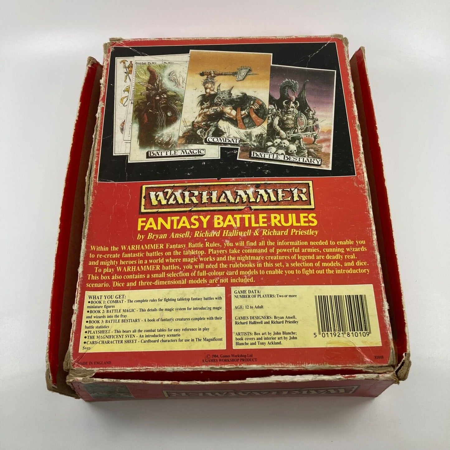 Warhammer Fantasy Battle Rules 2nd Edition - Unsure if Complete - GW W185