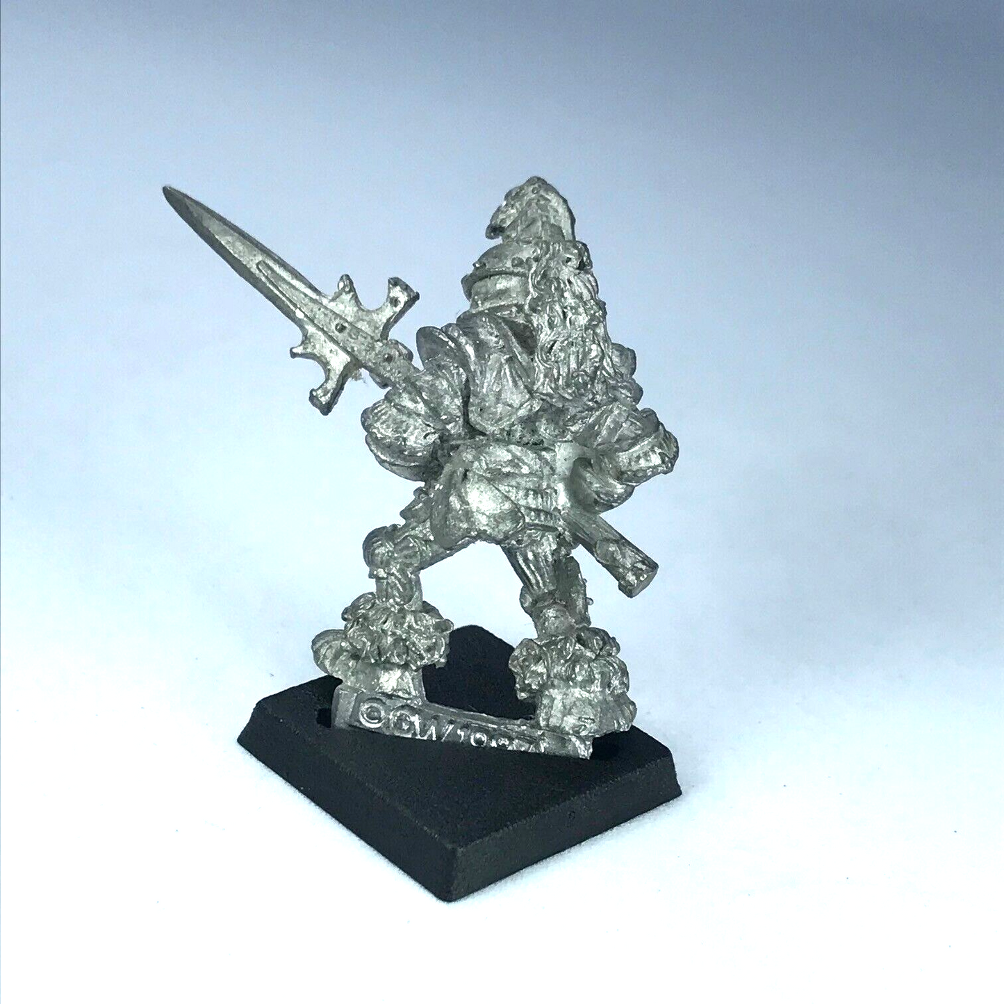 Citadel Fighter Warrior Dated 1987 Warhammer Games Workshop Classic Metal X5464