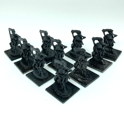 Skeleton Warriors - Metal Miniatures - Suitable For D&D - Unbranded X585