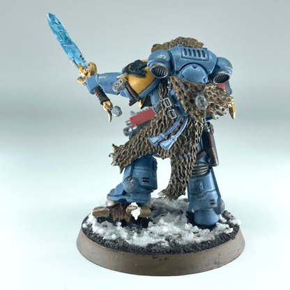 Primaris Captain - Space Wolves Space Marines - Painted Warhammer 40K GW X6984