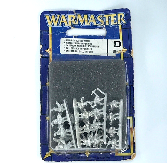 Classic The Metal Empire Crossbowmen Blister - OOP - Warmaster Warhammer C902