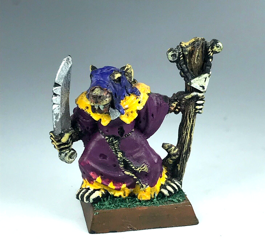 Skaven Plague Monk Painted - Citadel Warhammer Fantasy Classic Metal X6237