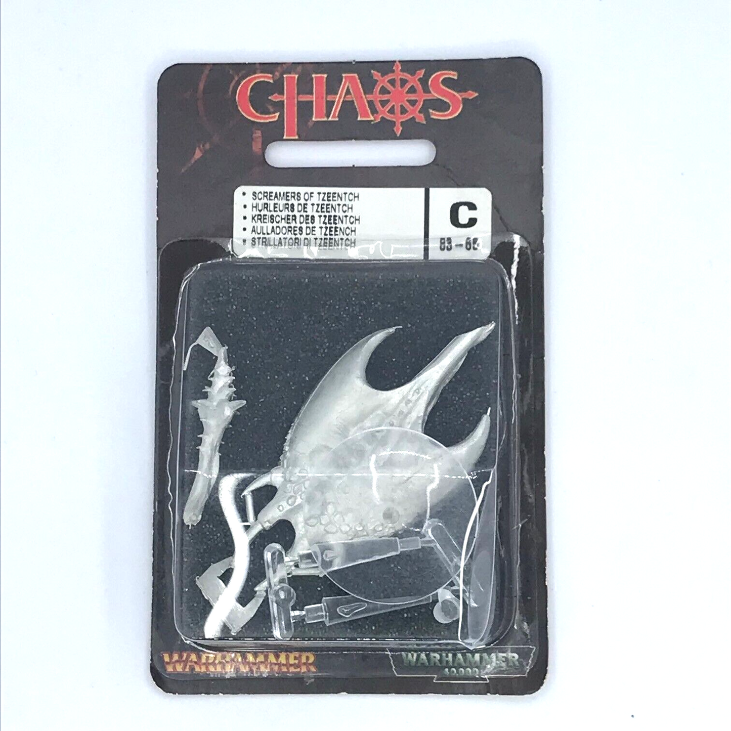 Metal Classic Screamer of Tzeentch Chaos Blister - Warhammer Fantasy C157