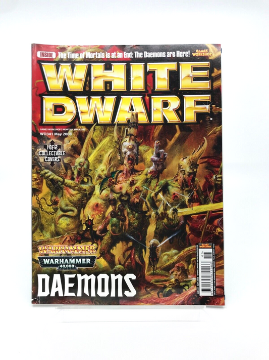 White Dwarf 341 Magazine Games Workshop Warhammer Fantasy 40,000 40K M522