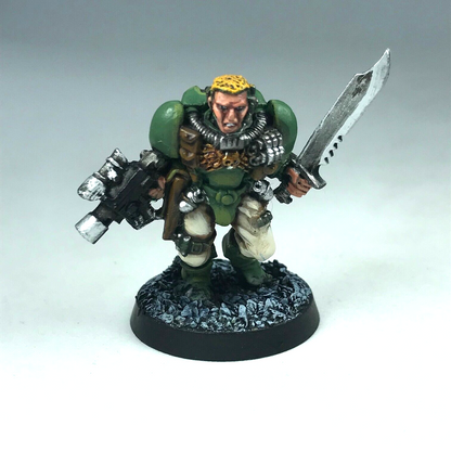 Classic Metal Space Marine Scout - Painted - Warhammer 40K X8849