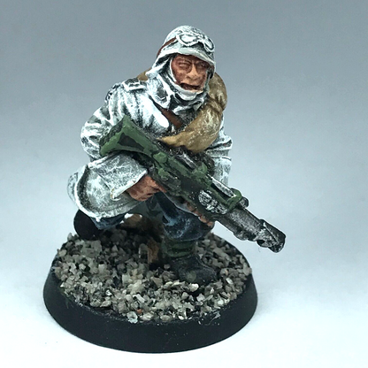 Metal Valhallan Ice Warrior Rifleman Imperial Guard - Warhammer 40K X10059