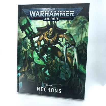 Necrons Codex Hardback Book - Warhammer 40k Games Workshop M828