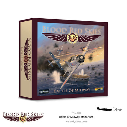 Blood Red Skies: The Battle Of Midway - Bolt Action Warlord Games Miniatures