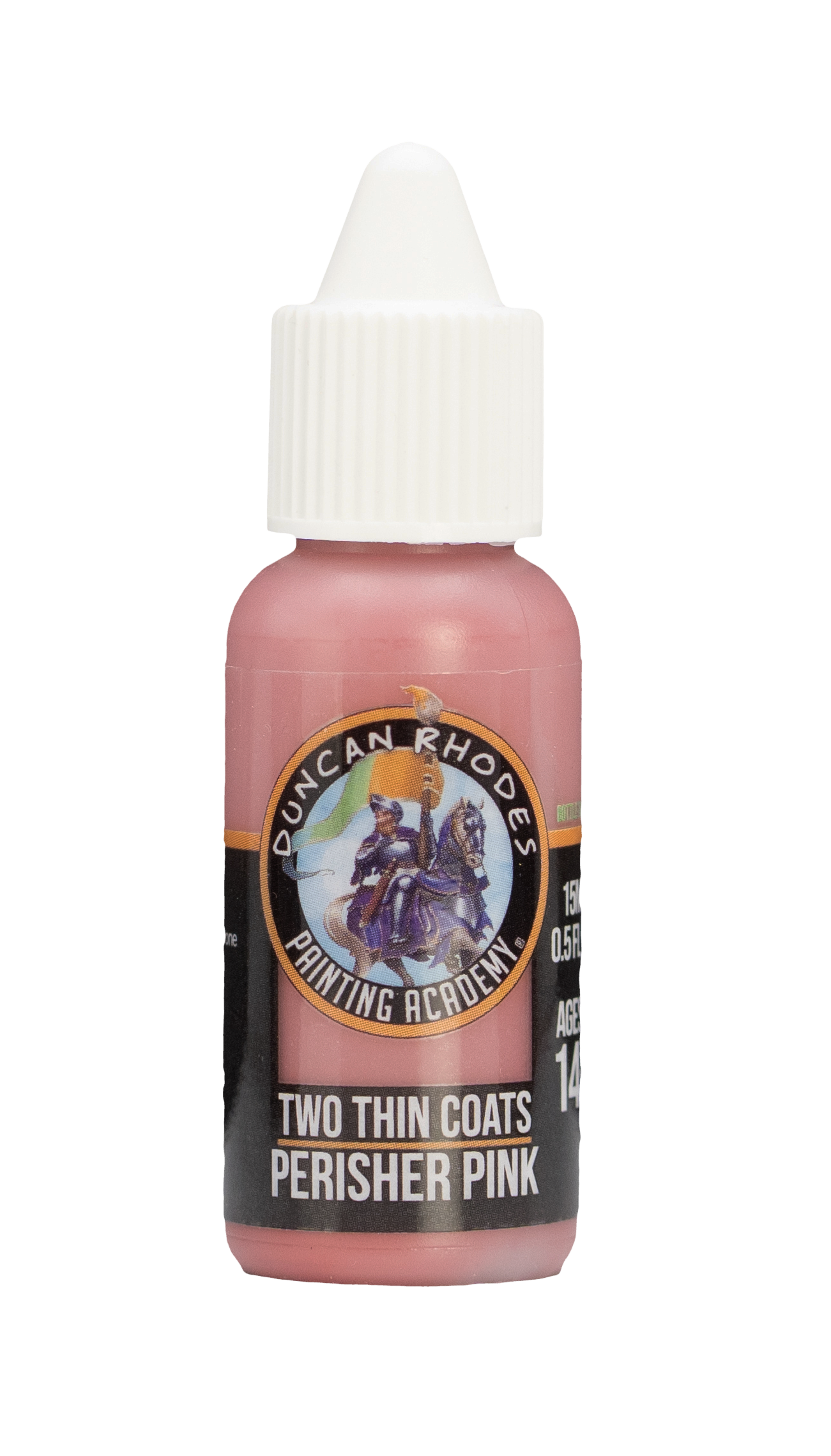 Perisher Pink Two Thin Coats Paints Duncan Rhodes Painting Academy - 15ml