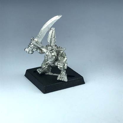 Forest Goblin with Sword Dated 1991 Metal Citadel Warhammer Fantasy X1018