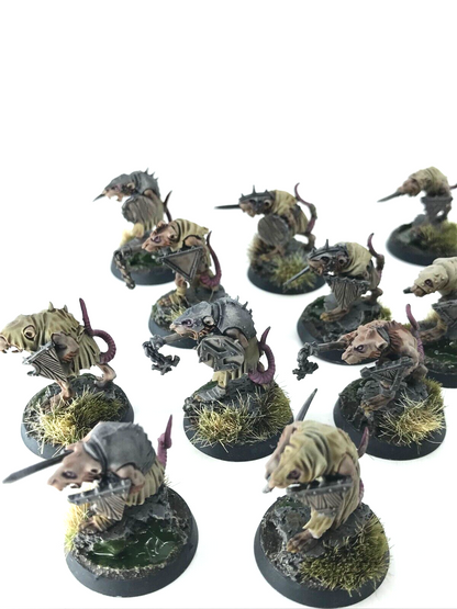 Skaven Clanrats - Warhammer Fantasy Games Workshop Painted C4406