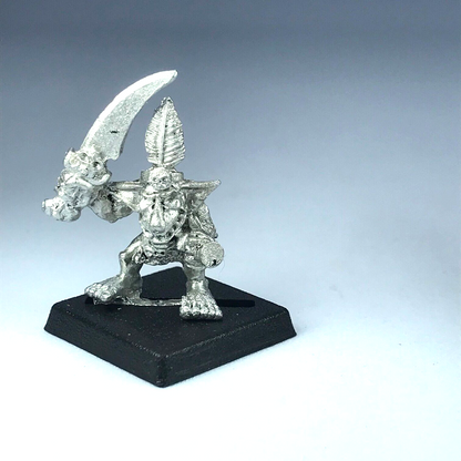 Forest Goblin with Sword Dated 1991 Metal Citadel Warhammer Fantasy X13189