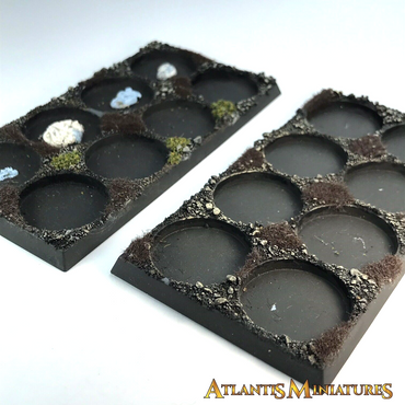 LOTR Movement Trays Painted & Based Chipped Warhammer / Lord of the Rings C1831