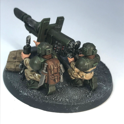 Imperial Guard Cadian Lascannon Astra Militarum - Painted - Warhammer 40K C3967