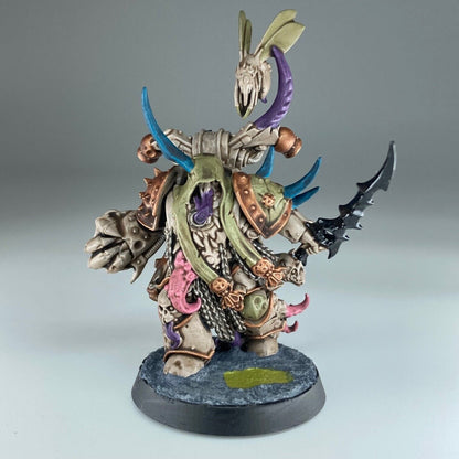 Plague Marine Plague Champion Death Guard - Painted - Warhammer 40K C1166