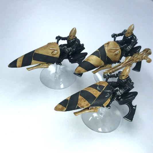 Aeldari Eldar Windriders Squad Jetbikes - Painted - Warhammer 40K C1130