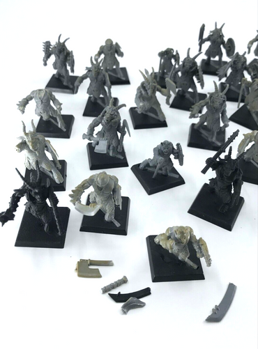 Beastmen Infantry - Varying Condition / Incomplete - Warhammer Fantasy C3377