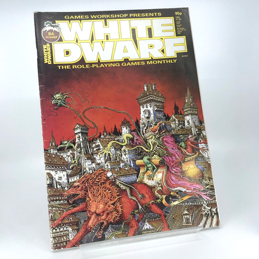 White Dwarf 84 Magazine Games Workshop Warhammer Fantasy 40,000 40K M211