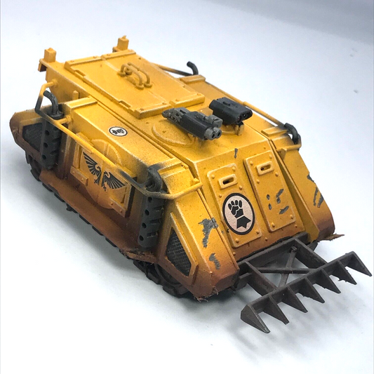 Classic Imperial Fist Space Marine Rhino - Painted - Warhammer 40K