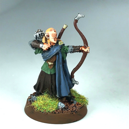 Metal Lothlorien Wood Elf Archer - Painted - Warhammer / Lord of the Rings X7674