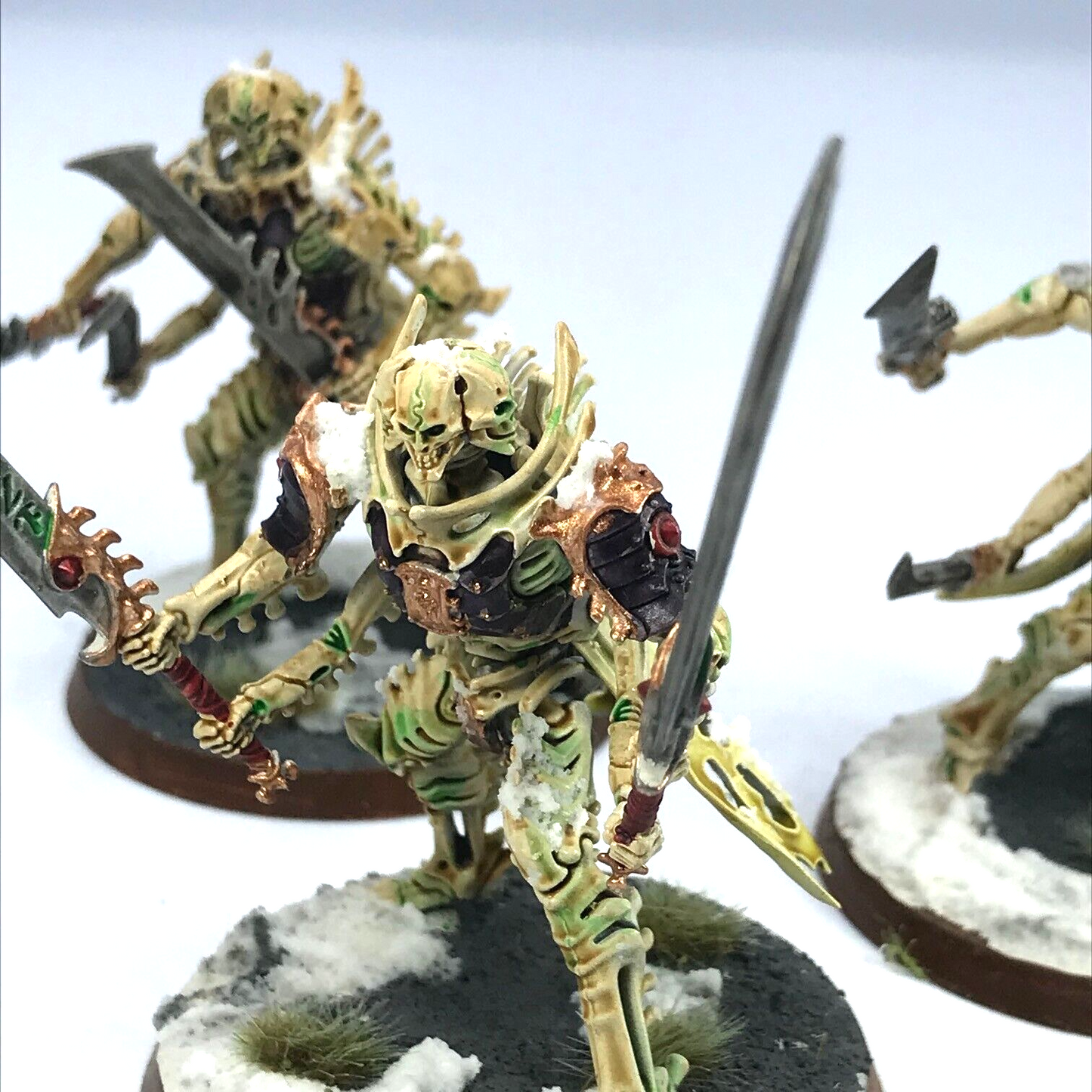 Necropolis Stalkers Ossiarch Bonereapers - Painted Warhammer Age of Sigmar C3498