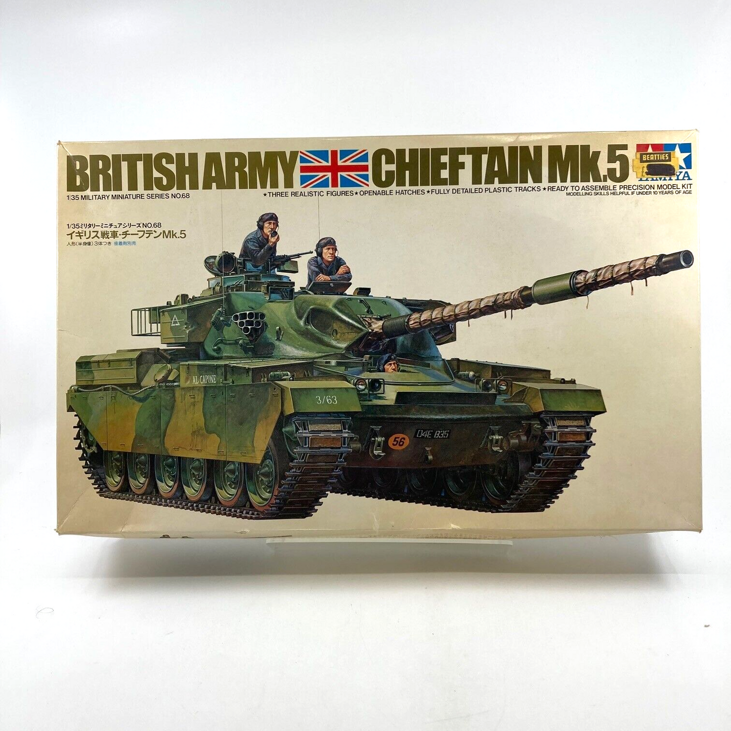 Tamiya British Army Chieftain Mk.5 Model - Unsure if Complete W146