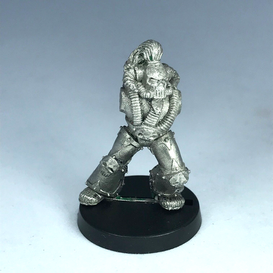 Classic Metal Chaos Space Marine - Dated 1995 - Warhammer 40K X9373