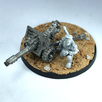 Classic Imperial Guard Mordian Lascannon Team Heavy Weapon - Warhammer 40K C3219