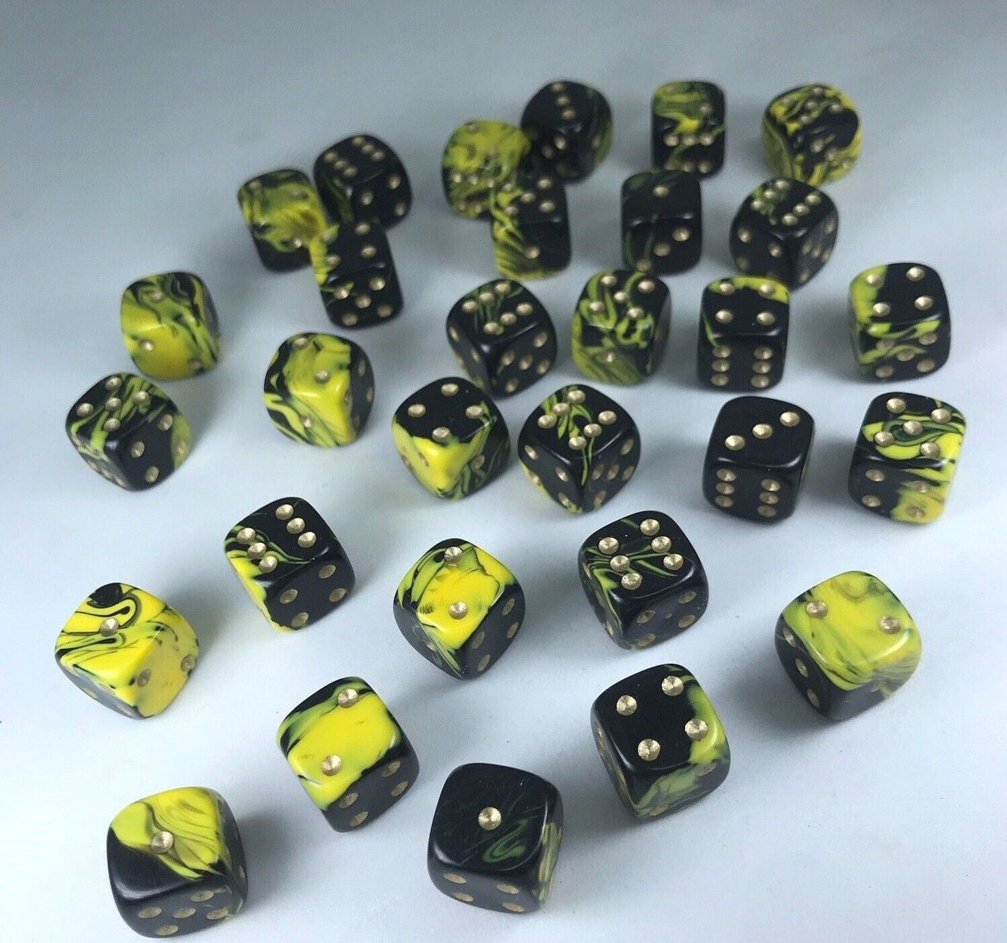 12mm New Tabletop Fantasy Dice Set - Great for Gaming / Wargaming / Hobbyist D26