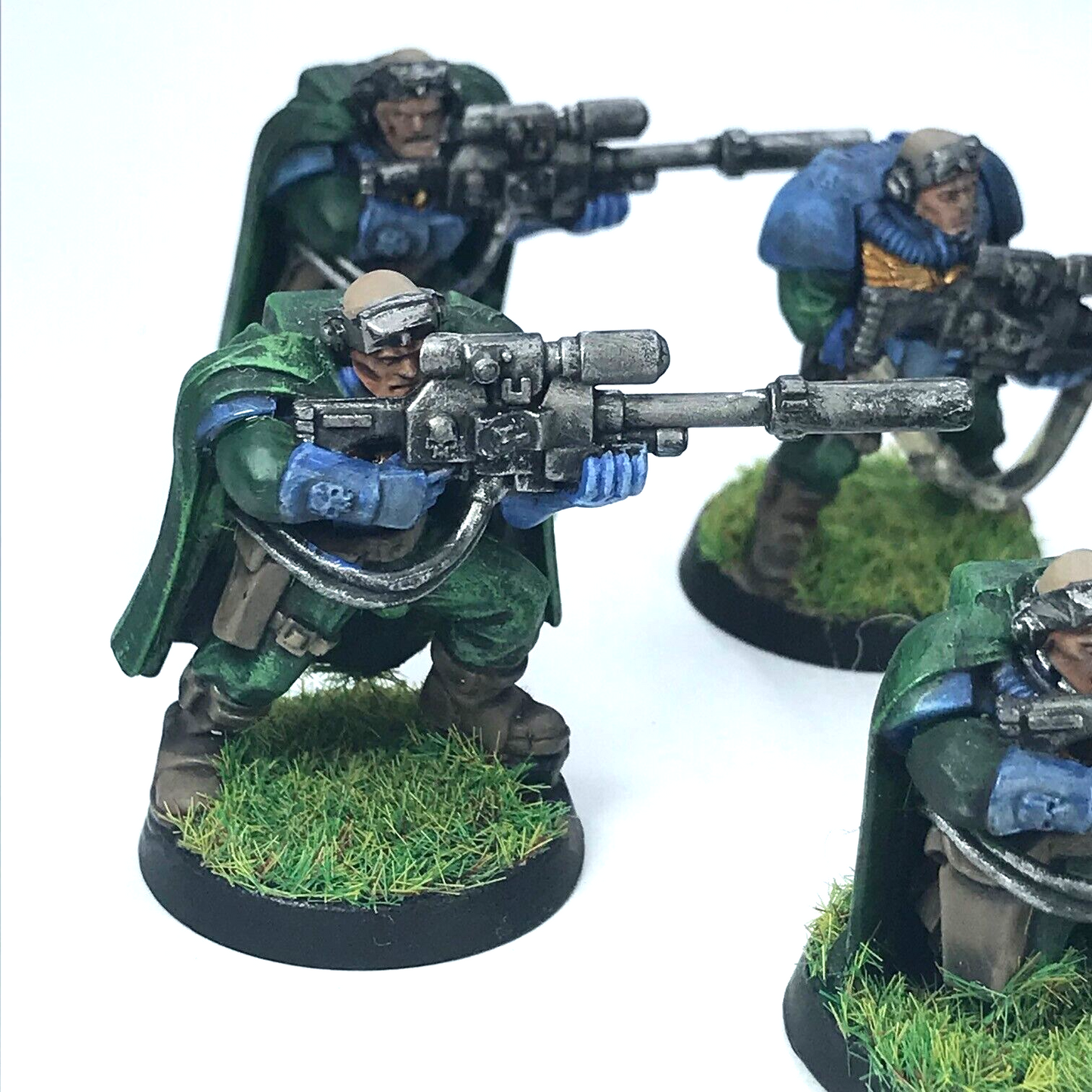 Classic Space Marine Ultramarine Scout Sniper Squad - Warhammer 40K C2607