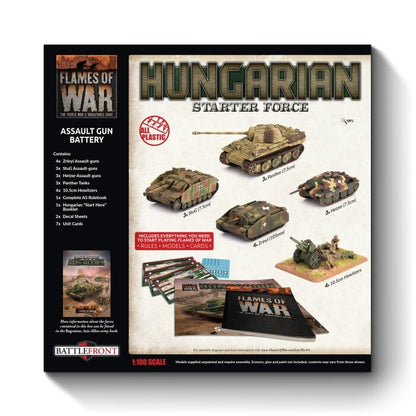 Hungarian Starter Force Assault Gun Battery - Late-War - Brand New Flames of War