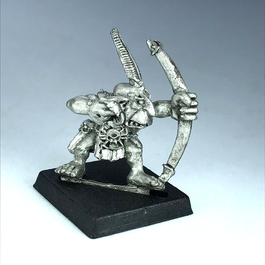 Classic Metal Forest Goblin Archer Dated 1992 - Warhammer Fantasy X10148