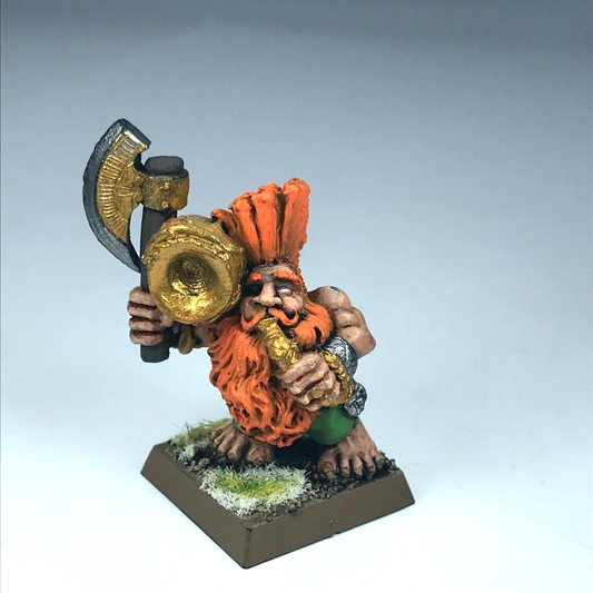 Metal Classic Dwarf Troll Slayer Musician - Warhammer Fantasy X10472