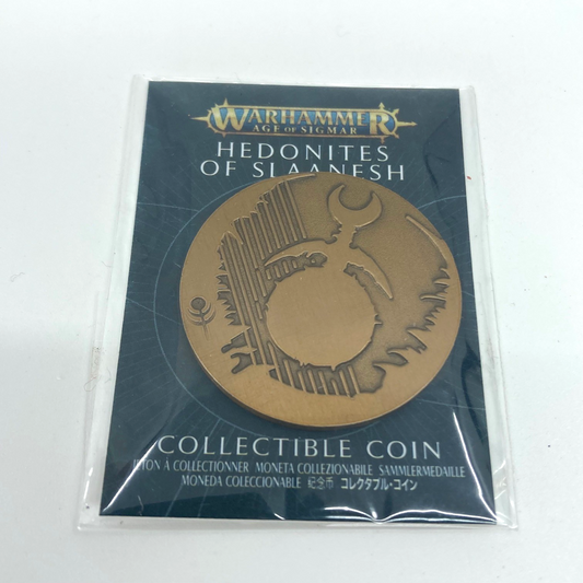 Hedonites Of Slaanesh - Collectible Coin - Warhammer Age Of Sigmar GW X127