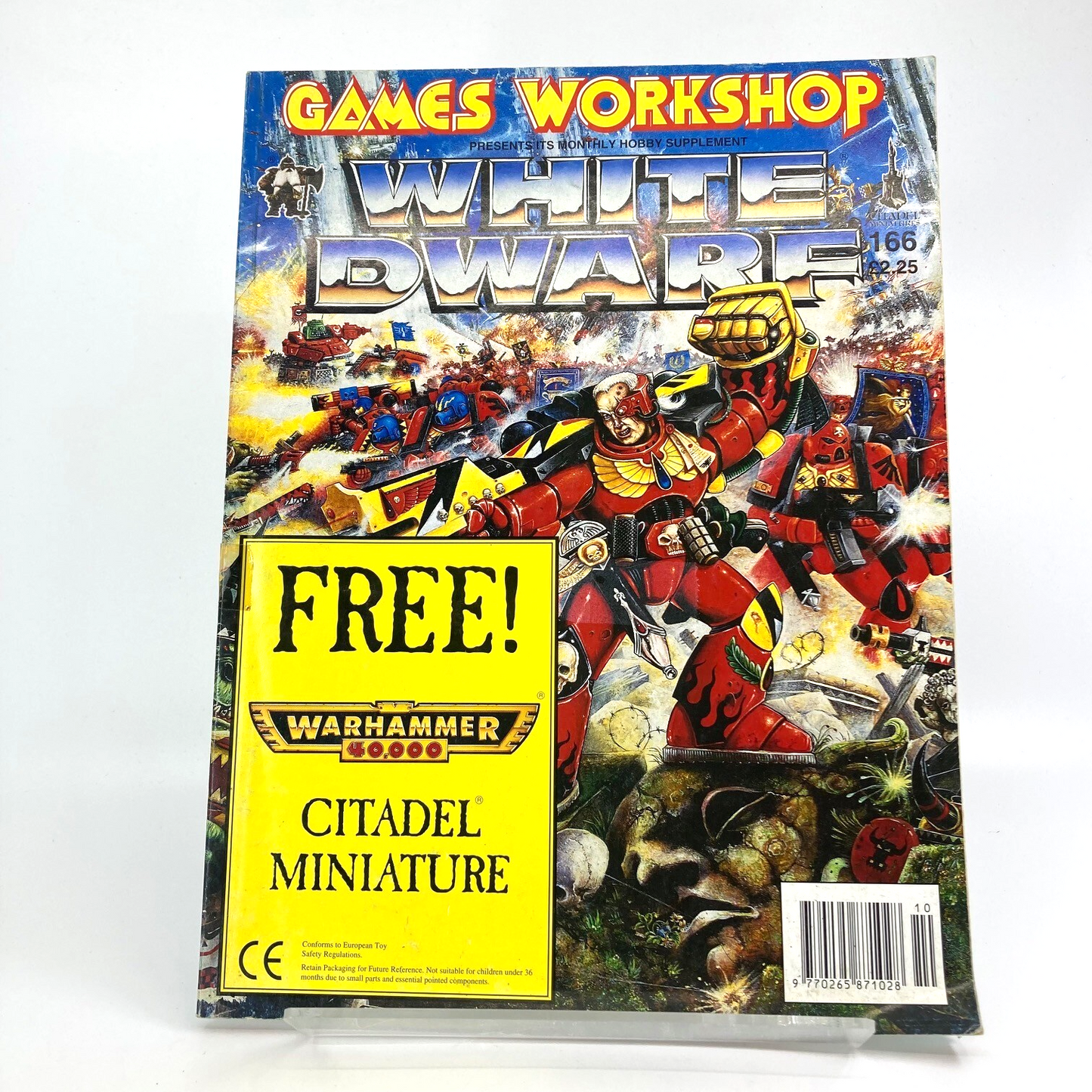 White Dwarf 166 Magazine Games Workshop Warhammer Fantasy 40,000 40K M620