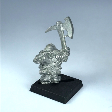 Dwarf Armoured Warrior Citadel - Warhammer Fantasy Classic Metal X985