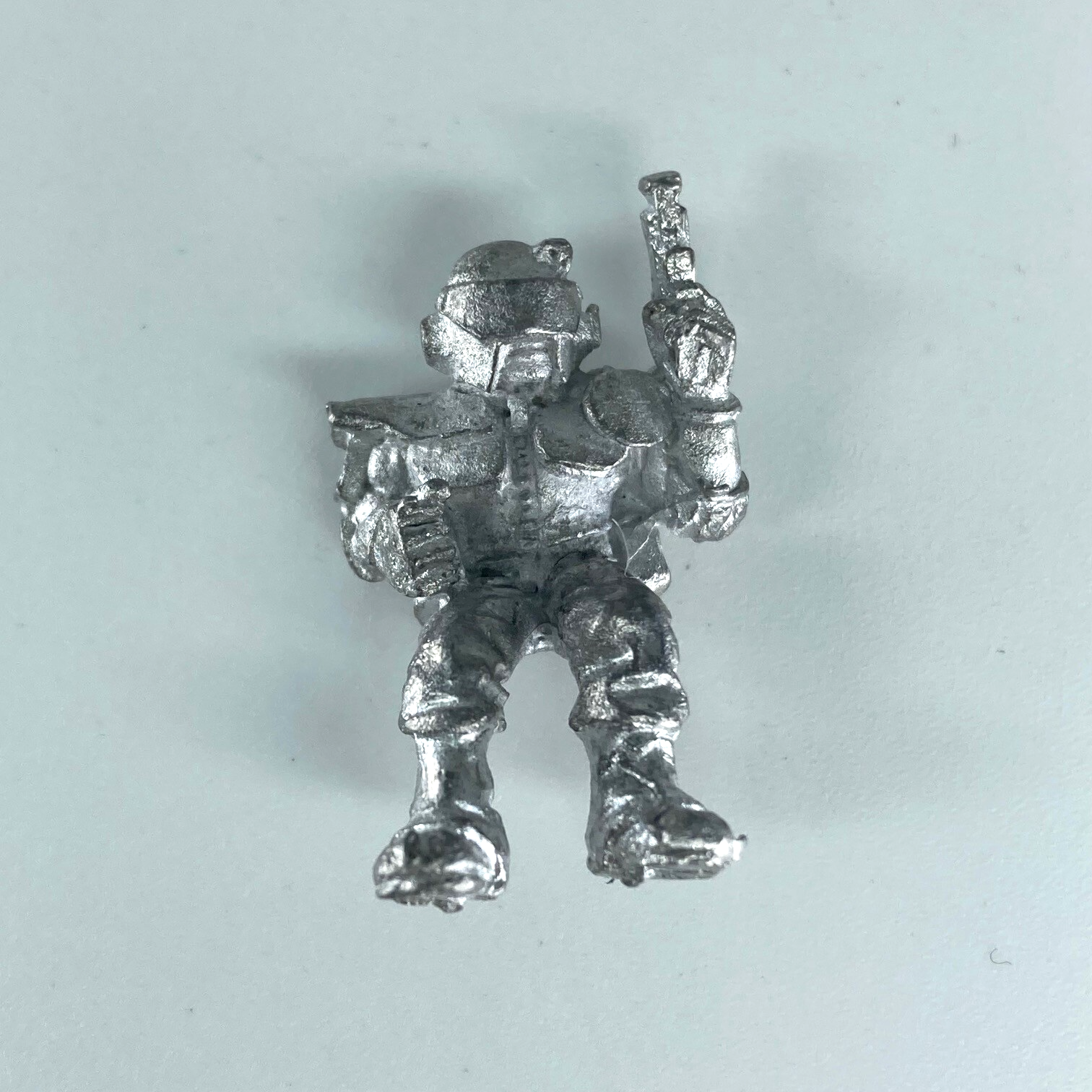 Imperial army land speeder rider - rogue trader 1988 warhammer 40k metal x2940