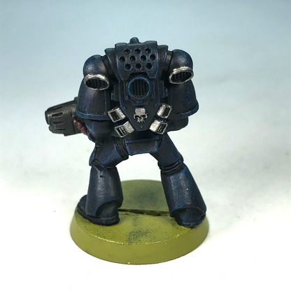 Metal Classic Space Marine with Plasma Gun Rogue Trader - Warhammer 40K X8484