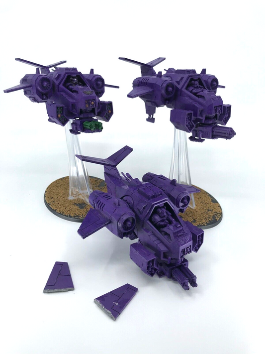 Stormtalon Gunship Lot Space Marines - Varying Condition - Warhammer 40K BOX137