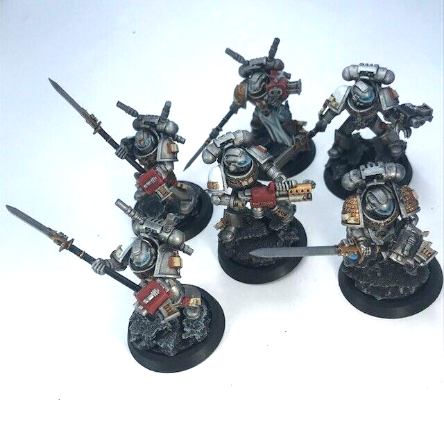 Grey Knights Mixed Reinforcement Squad Space Marines Painted Warhammer 40K C3345