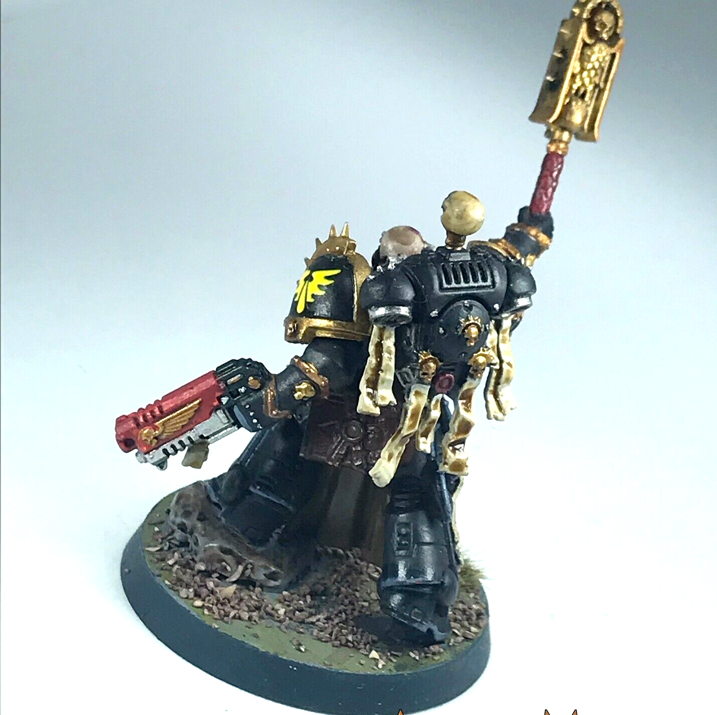 Space Marine Primaris Chaplain - Painted - Warhammer 40K Games Workshop C1859