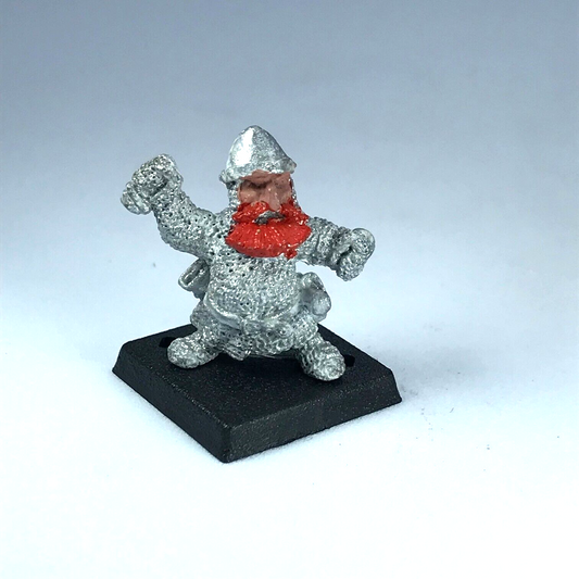 Dwarf Armoured Warrior Citadel - Warhammer Fantasy Classic Metal X11724