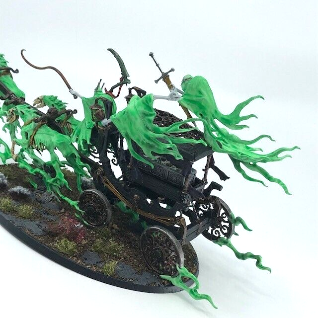 Black Coach Nighthaunt - Warhammer Age of Sigmar Games Workshop Painted