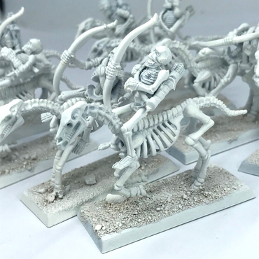 Skeleton Cavalry Tomb Kings - Undercoated, Based - Warhammer Fantasy C2687