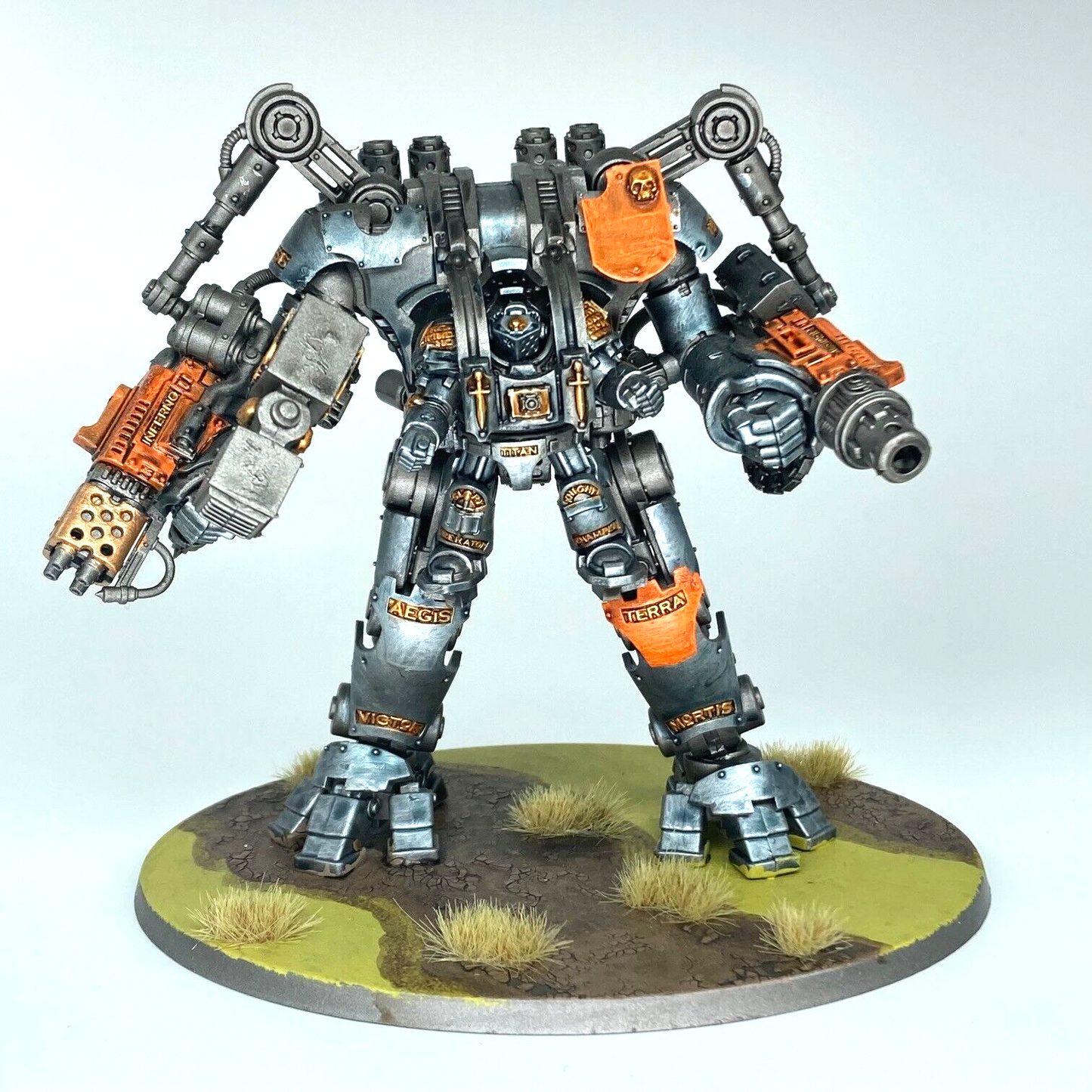 Grey Knight Nemesis Dreadknight - Painted - Games Workshop Warhammer 40K BOX153