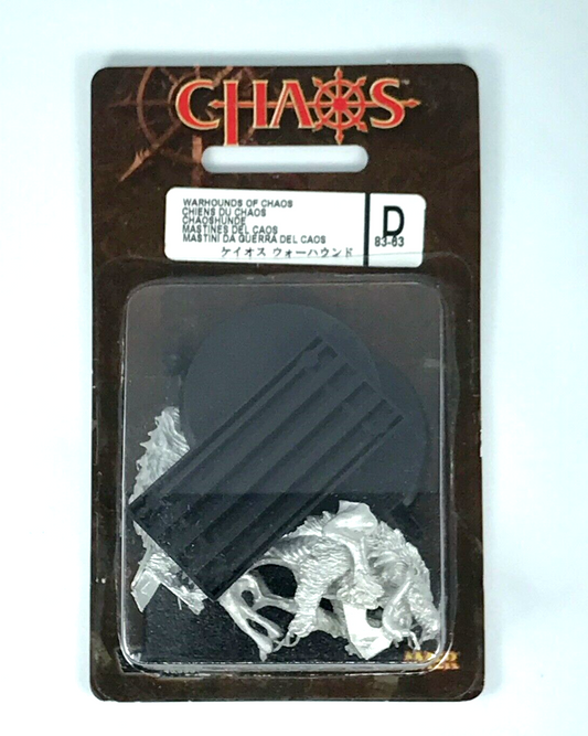 Classic Warhound of Chaos Blister Warriors of Chaos Warhammer Fantasy C1333