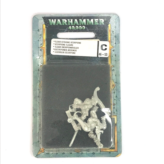 Classic Eldar Striking Scorpion Scorpions Aeldari Blister - Warhammer 40K C1412