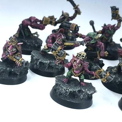 Ork Gretchin Squad Space Orks - Painted - Warhammer 40K C1954